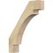 Ekena Millwork 6"W x 28"D x 36"H Merced Rough Sawn Knee Brace, Douglas Fir BRC06X28X36MRC00RDF - alternate 1